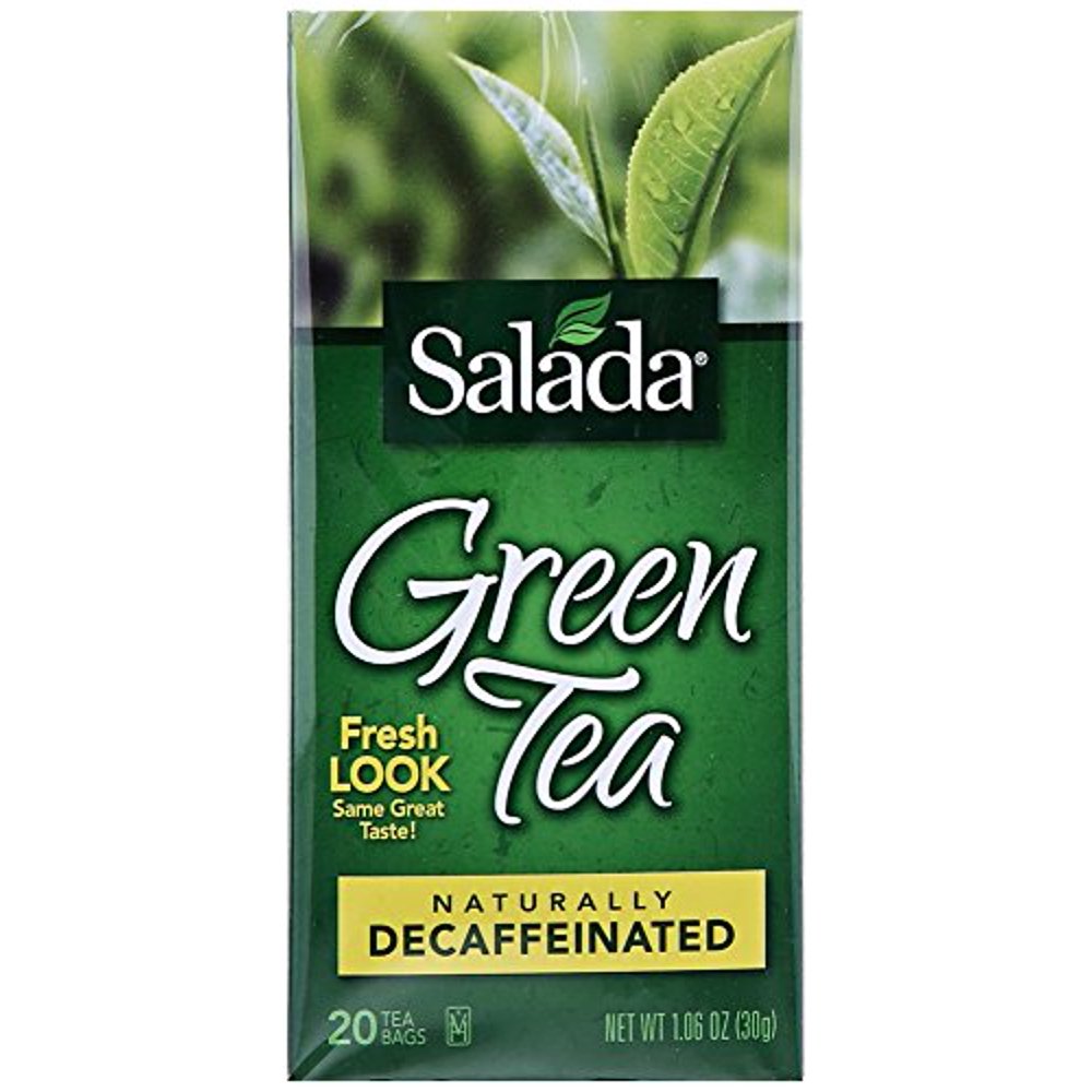 Salada® Decaffeinated Pure Green Tea Bags 1.06 Box