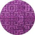 thumbnail image 1 of Ahgly Company Indoor Round Abstract Pink Modern Area Rugs, 7' Round, 1 of 4