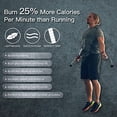 thumbnail image 3 of Cuerda de velocidad con peso, sin enredos, para entrenamiento y fitness, longitud ajustable., 3 of 5