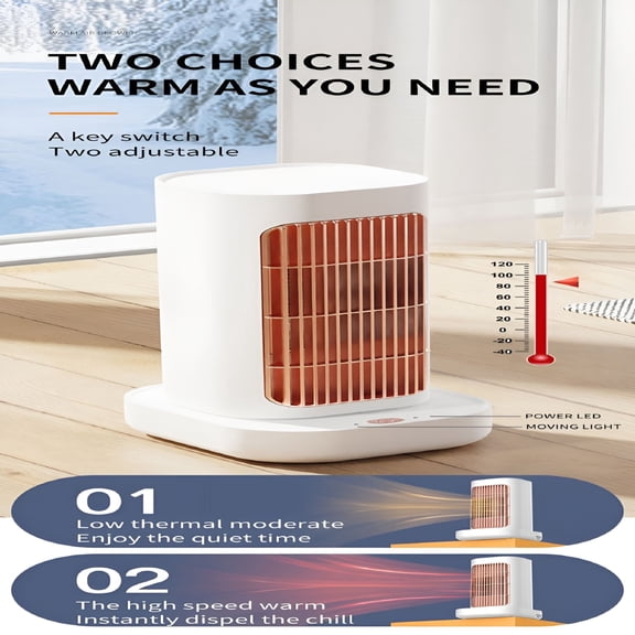 HIBIBUD 2026 New Space Heater-Portable Electric Ceramic Quiet Tower Heater Fan with Thermostat Fast Heating 90°Oscillating Efficient for Personal Home Bedroom Large Room Bathroom Under Desk In