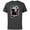 Charcoal, variant on Star Wars Return of the Jedi Darth Vader 40th Anniversary - Short Sleeve Cotton T-Shirt for Adults - Customized-Black