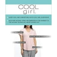 thumbnail image 2 of Cool Girl Women's Keep it Basic Cooling Pajama Short Regular and Plus Size, Butterflies, X-Small, 2 of 3