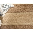 thumbnail image 5 of Unique Loom Indoor Round Stripe Modern Area Rugs Beige, 3' 3 x 3' 3, 5 of 8