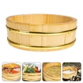 thumbnail image 3 of Japanese Sushi Bucket Rice Storage Bucket Sushi Serving Bucket for Restaurant, 3 of 9