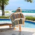 thumbnail image 3 of Yayeee Kids Hooded Towels Toddler Soft Absorbent Beach Bathing Wrap 50" x 23.5", Shelf Plants, 3 of 5