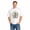 White-96, variant on Women's Cotton T-Shirt, Sunflower Cat Cute Graphic Crew Neck Short Sleeve Tee for Spring Casual Wear