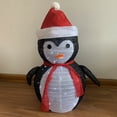 thumbnail image 4 of Lighted Penguin Outdoor Christmas Decorations - 28 Inch Light Up Penguin with Led Lights,Penguin with Top Hat Holiday Ornaments Yard Decor for Home, Lawn and Front Yard, 4 of 5