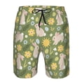 thumbnail image 3 of Balery Happy Easter Traje de Baño Estilo Hawaiano para Hombre, Shorts de Secado Rápido con Bolsillos-XX-Large, 3 of 6