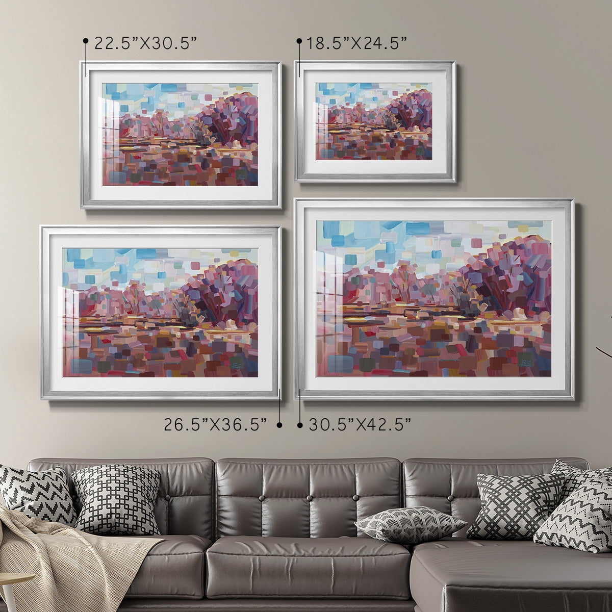 Pretty in Pink Premium Framed Print - Ready to Hang