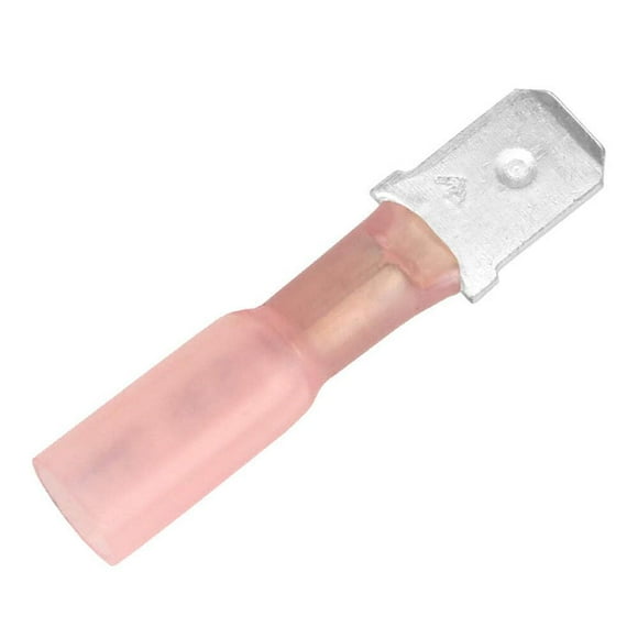 Desconectador macho termorretráctil Pacer 22-18 AWG, paquete de 100