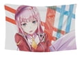 thumbnail image 2 of Tapestry Darlings In The Franxx, manga de anime, 145 x 100 cm, poliéster, 2 of 2