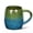 Ocean Peacock Blue, variant on HEETHYCOOL 21 oz Large Ceramic Coffee Mug, Reactive Glaze Pottery Tea Cup, Ocean Peacock Blue