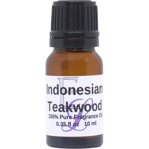 Indonesian Teakwood Fragrance Oil by Eclectic Lady, 10 ml, Premium Grade Fragrance Oil