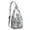 Grey-7, variant on Ocean Explorer Sling Backpack - Hawaiian Green Turtle Pattern Crossbody Bag, Lightweight Durable Pack for Snorkeling