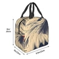 thumbnail image 3 of Easygdp American Bald Eagle A Bolsa Térmica Premium - Tela Oxford Impermeable, Gran Capacidad, Bolsillo Frontal, Unisex para Trabajo, Escuela, Actividades al Aire Libre y Picnics, 3 of 8