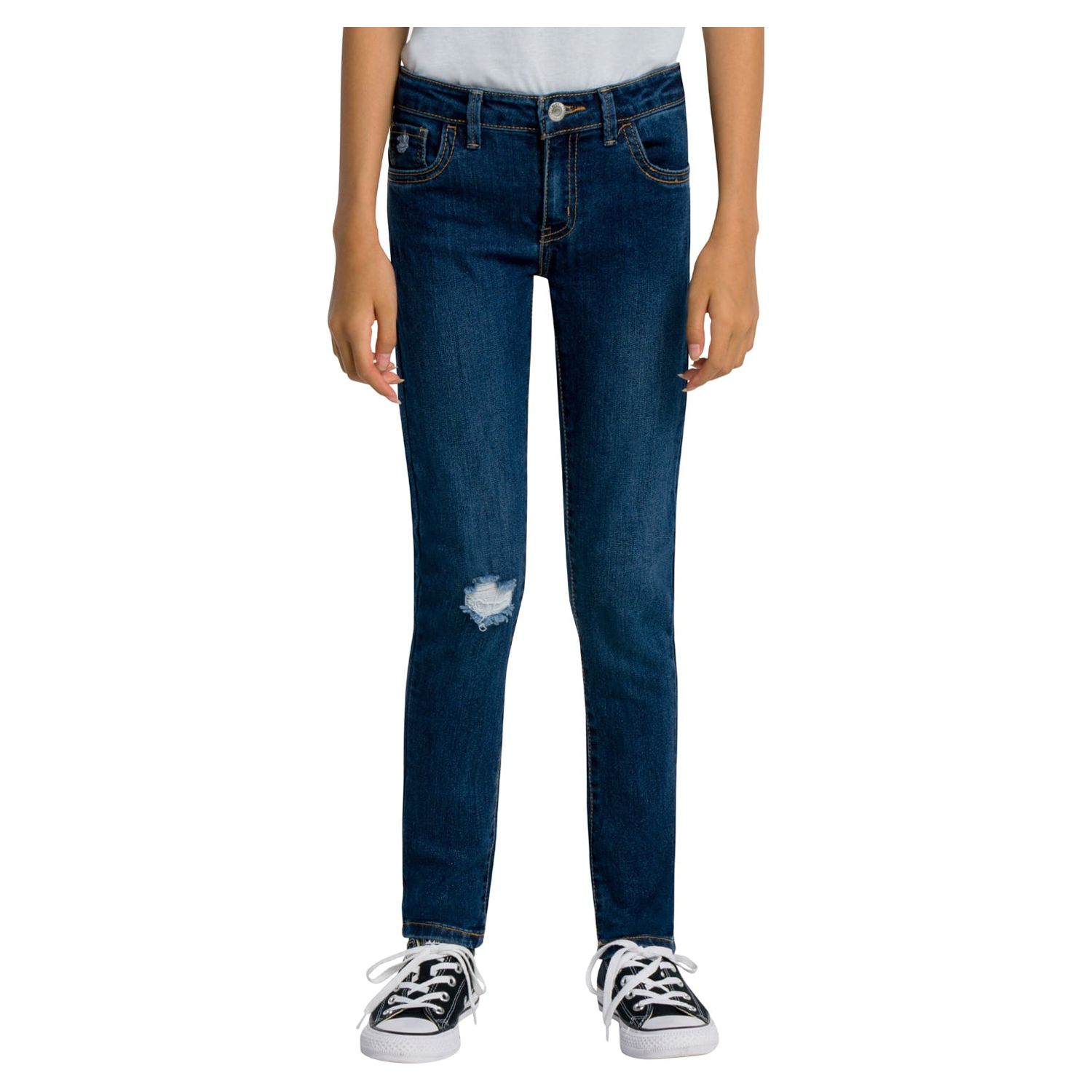 Levi's Girls' 710 Super Skinny Fit Jeans, Sizes 4-16 - image 3 of 6
