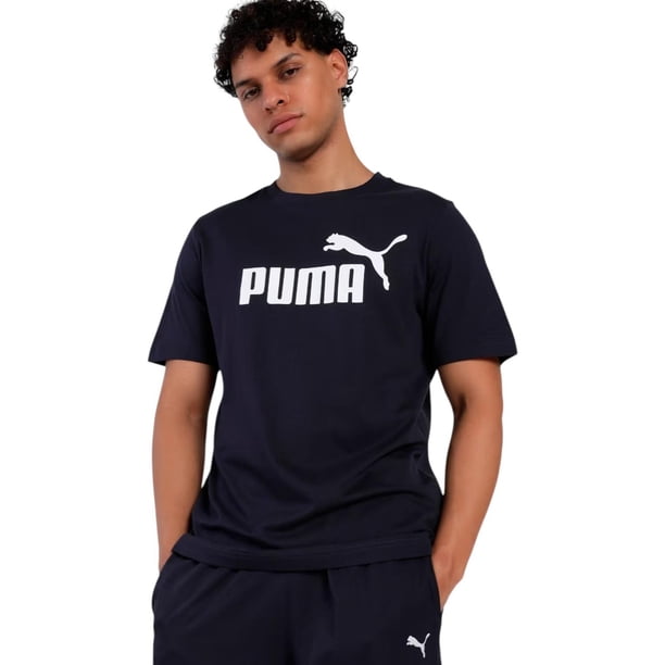 PLAYERA PUMA NIÑOS ESSENTIALS LOGO TEE NEGRO TRAINNING negro 014