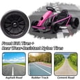 thumbnail image 3 of HETOY 24V Kids Electric Riding Go Kart,9Ah Battery 250W*2 Motors,8MPH High Speed Drifting Car,Slow Start Function,High/Low Speeds,Music,Horn,Max Load 150lbs,Riding Toy for Kids 8-12 Years,Hot Pink, 3 of 6
