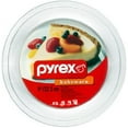 thumbnail image 2 of (3 pack) Pyrex Glass Bakeware Round Pie Plate 9 x 1.2"" (Pack of 2), 2 of 3