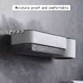thumbnail image 4 of TIMIFIS Storage Rack Hair Dryer Wall Mount, Towel Toothbrush Toothpaste Perfume Comb Blow Dryer Organizer Storage Hanging Shelf Rack Stand, Bathroom Organizer Toothbrush Holders, 4 of 8