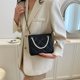 thumbnail image 2 of Bolso de mujer PU perla elegante Casual mujer embrague bandolera (negro), 2 of 2