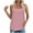 Pink, variant on Besolor Women's Summer Cami Tank Tops Spaghetti Strap Basic Tee Shirts Casual Loose Sleeveless Camisole Trendy