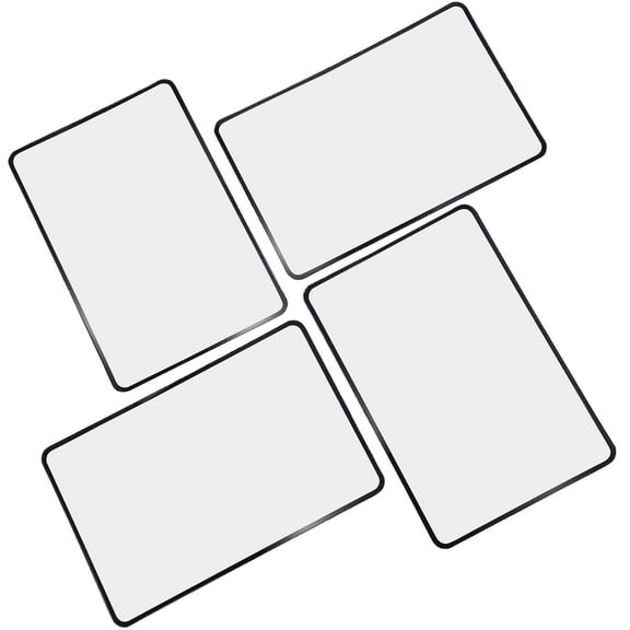 FRCOLOR magnifier for reading 4pcs Magnifier Glasses Professional 3x Magnifier Page Magnifier for Reading (180mmx120mm),7.09"X4.72"X0.04"