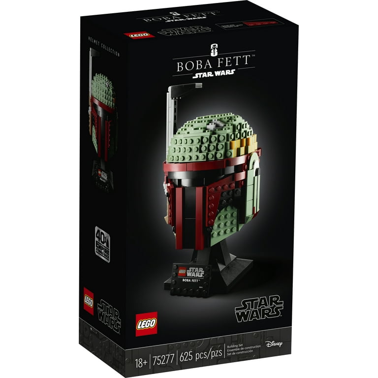 LEGO, Star Wars Boba Fett Helmet 75277 Building Kit, 625 LEGO, Star Wars Boba Fett Helmet 75277 Building Kit, 625