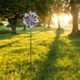 thumbnail image 6 of Wind Spinner Outdoor Wind Sculpture Metal Windmill for Decorating Your Patio, Lawn & Garden, 6 of 7