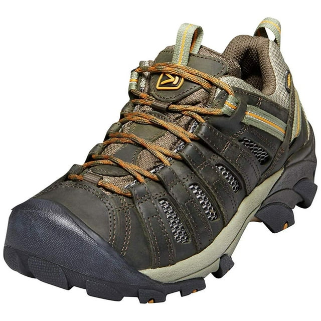 Zapatos de Senderismo KEEN Voyageur Low Transpirables Negro Oliva 11.5 US