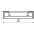 thumbnail image 2 of Febest GEAR SHIFT LEVER SEAL 12X22.3X7 # 122275 OEM 90311-12002, 2 of 2