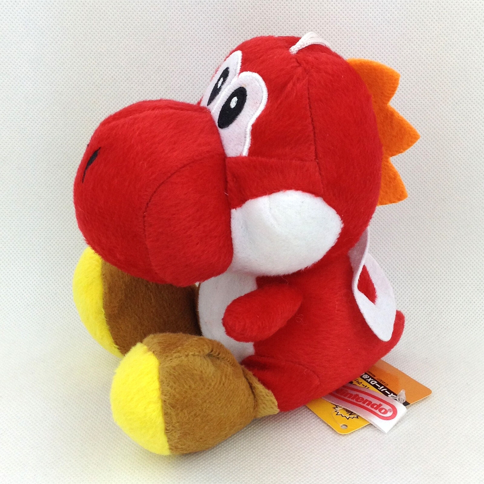 Nintendo Super Mario Brothers Bros Red Yoshi 7;quot; Stuffed Toy Kids Plush Doll