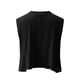 thumbnail image 5 of Tops de trabajo para mujer,Top corto sin mangas liso para mujer, camiseta deportiva para gimnasio, tejido suave y ligero, cuello redondo, ropa informal, sopatenor, 5 of 9