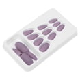 thumbnail image 4 of False Nails, Clear Color 24Pcs  Nail Tips  for Dance Parties F122,F123,F124,F125,F126, 4 of 8
