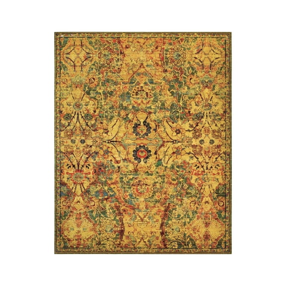 Nourison Timeless Olive Area Rug TML02 9'9" x 13'