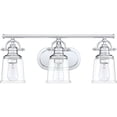 thumbnail image 2 of Grant 3-Light Polished Chrome Vanity Light, 2 of 5