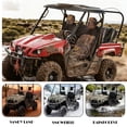 thumbnail image 3 of XYZCANDO Brown Camo Forest Seat Cover for UTV Waterproof Rhino Bucket Seats Cover with Headrest Covers Anti-Slip 4 Pack UTV Seat Covers Accessory Part for Rhino 450 660 700, 3 of 7