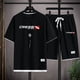 thumbnail image 2 of Conjunto de camiseta y pantalones cortos informales de verano 2024 para hombre, conjunto de chándal de dos piezas para motocicleta GasGas, ropa de calle de hip hop, ropa deportiva para correr, 2 of 5