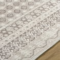 thumbnail image 4 of Livabliss x Our PNW Home Rainier Cottage Border Washable Runner Area Rug, 2'7" x 10', Light Brown, 4 of 10