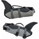 thumbnail image 3 of Suministros para piscinas de jardín Abrigo para perros Mascota Perro Chaleco salvavidas Chaleco salvavidas Traje de baño-M (Gris) Zhivalor LL-0939, 3 of 4