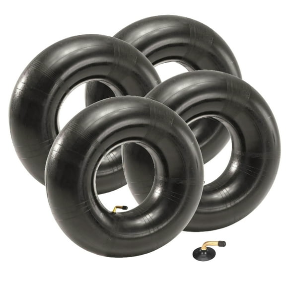 The ROP Shop 4-Pack - Tire Inner Tube 4.10/3.50-4 w/TR87 L-Stem for Rotary Lawnmower Part 352
