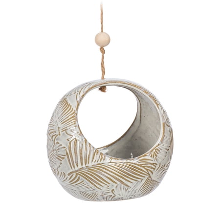Set of 12 Large Emboss Hanging Planter