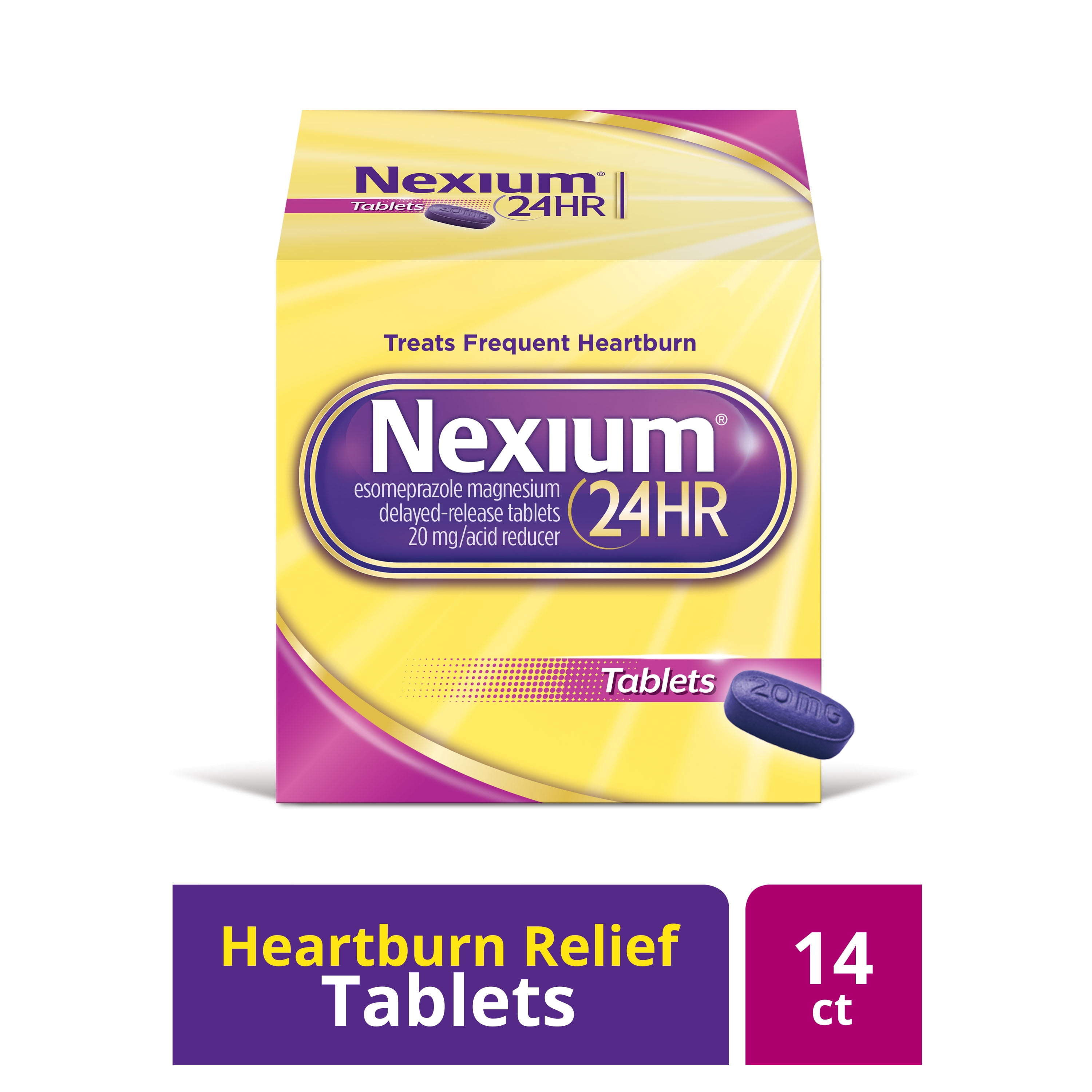 Nexium 24HR Acid Reducer Tablets 14 ct
