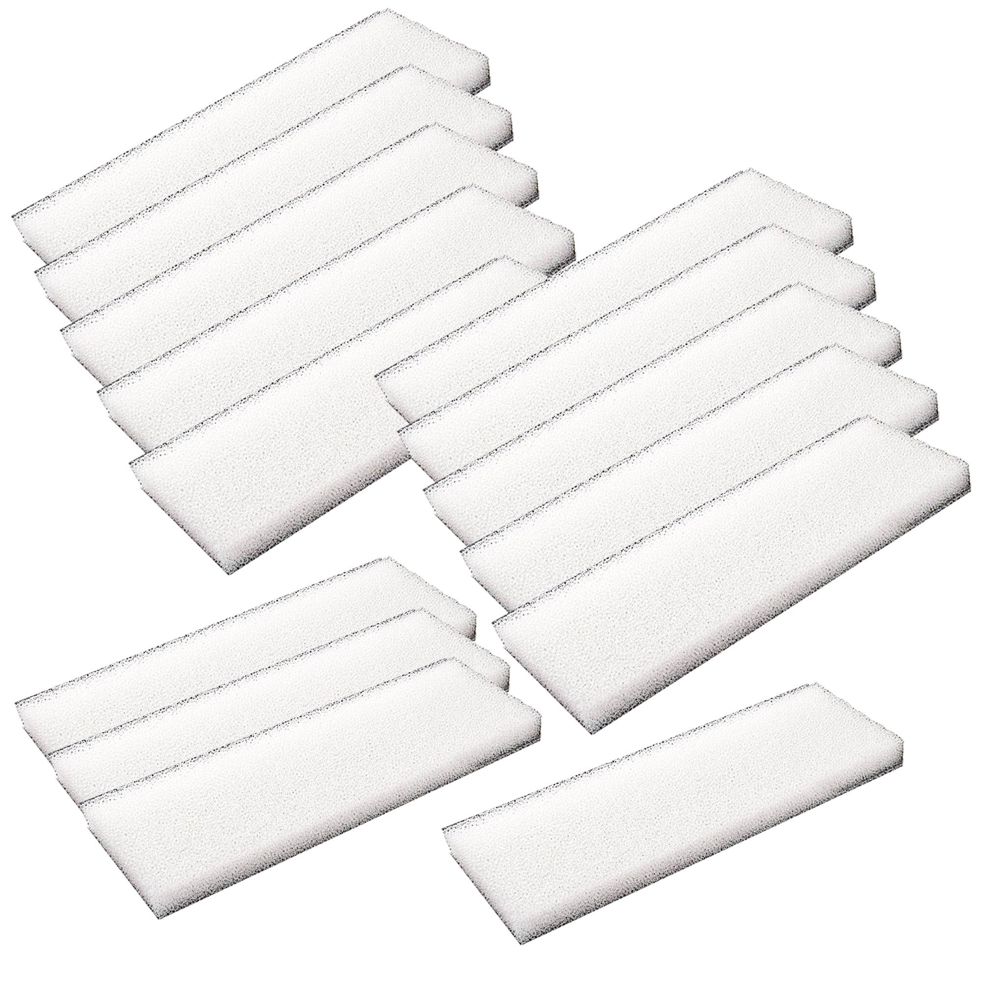 Qzbhct 16 Pcs Foam Filter Pads for Fluval 204 205 206 304 305 306 Canister Filter Aquarium Bio Sponge