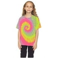 thumbnail image 2 of Krazy Tees Tie Dye Style T-Shirts Kids Boys Girls Fun, Multi Color Tops, 2 of 7