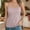 Pink, variant on BUIGTTKLOP Camisole Tops for Women with Built-In Bra Adjustable Straps Cami Scoop Neck Side Ruched Layering Tanks