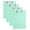 Green, variant on Bxaolu 8.5" x11" Plastic Clipboards 4-Pack with Hanging Hook – Slim Durable Clip Boards, Standard Letter/A4 Size for Home Office Use, Black