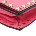 thumbnail image 4 of Pre-Owned Valentino Studded Shoulder Bag in Pink Leather for Women, 4 of 12