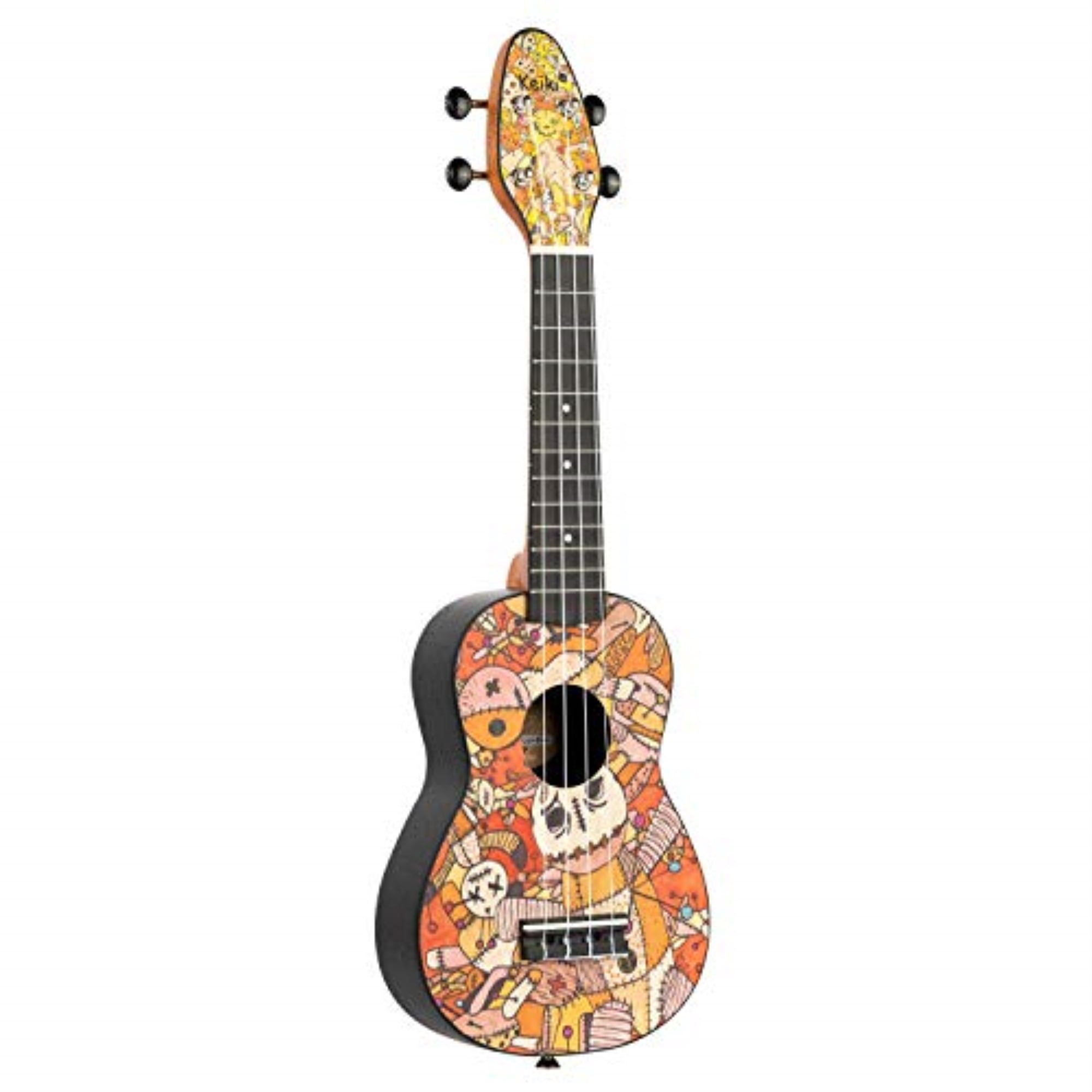 Keiki? K2 Series Soprano Ukulele Pack - Includes: Tuner, Picks, Strap & Tote Bag