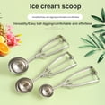 thumbnail image 3 of Hariumiu Ice Cream Scoop with with Trigger Release Fruit Melon Baller Heavy Duty Cookie Scooper for Baking Cupcake Scoop, 3 of 7
